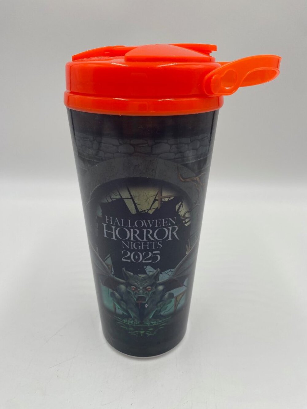 Halloween Horror Nights Tumbler Cup 2025 Universal Studios Souvenir with Lid